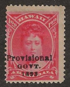 Hawaii Scott #73 Mint Hinged Fine