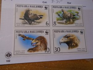 Macedonia  #  206  MNH   Birds