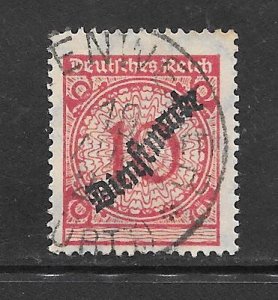 Germany #O49 Used Single
