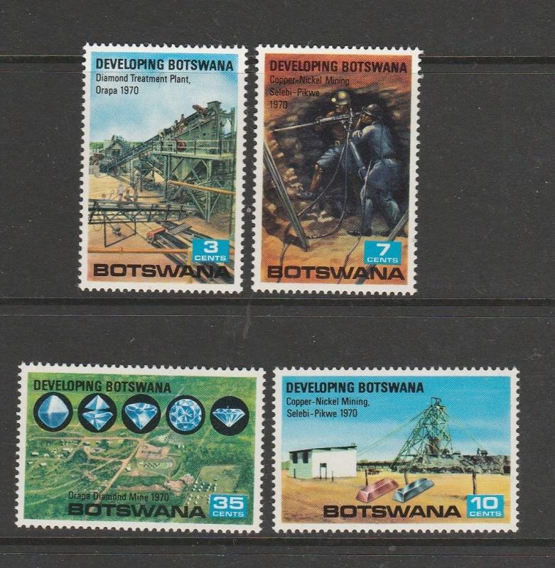 Botswana 1970 Developing Botswana MM SG 261/4