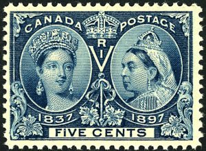 Canada #54 MINT OG LH