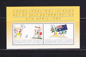 Cocos Islands 125 Set MNH Flags (C)