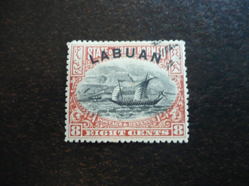 Stamps - Labuan - Scott# 79 - Used Part Set of 1 Stamp
