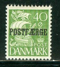Denmark Scott # Q23, mint nh