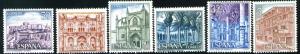 Spain Scott 1616-1621 MNH** Tourism set 1970