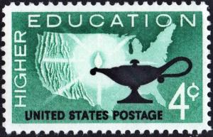 SC#1206 4¢ Higher Education Issue (1962) MNH