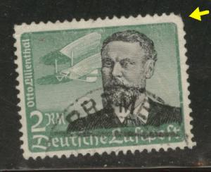 Germany Scott C55 used 1934 key Zeppelin airmail stamp Br...