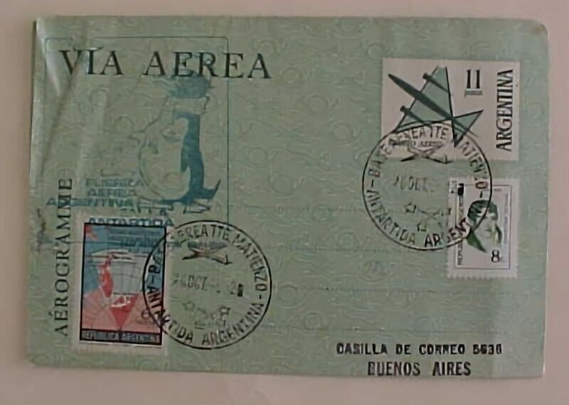 ARGENTINA  ANTARCTIC AIR LETTER