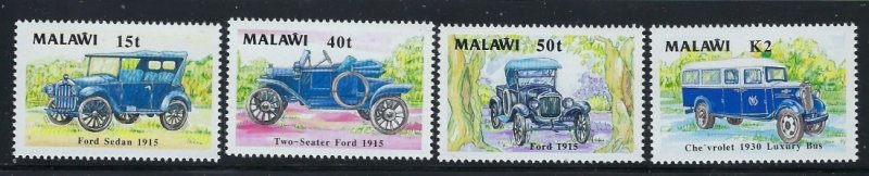 Malawi 563-65 MNH 1990 Vintage Cars (fe5855)