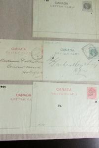Canada 50 Pcs Early Postal Stationary 1860-1890's w/covers