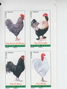 2016 France Roosters SA Booklet of 12 (Scott NA)