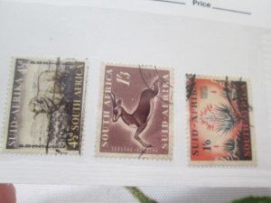 South Africa #195-7 used set  2023 SCV = $0.85