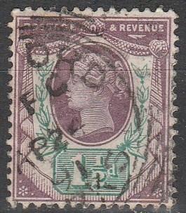 Great Britain #112 F-VF Used CV $7.50 (C1740)