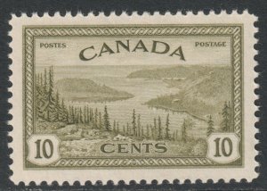 Canada Scott 269 - SG402, 1946 Peace 10c MH*