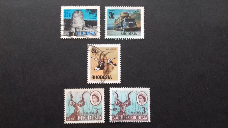 Rhodesia Various Used