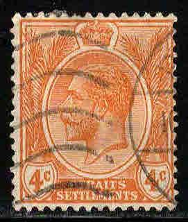 Straits Settlements # 185 ~ Used, HMR