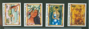 French Polynesia #695-698 Mint (NH) Single (Complete Set) (Art) (Paintings)