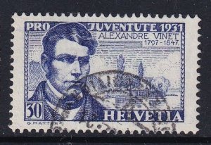 Switzerland  #B60 used 1931  Pro Juventute 30c  Vinet