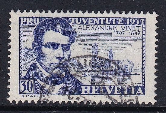 Switzerland  #B60 used 1931  Pro Juventute 30c  Vinet
