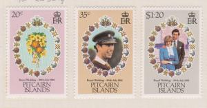 Pitcairn Islands Sc#206-208 MH