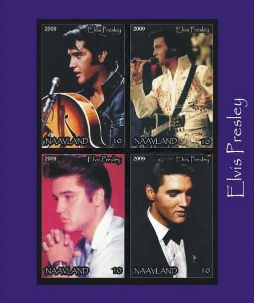 NAAVLAND SHEET IMPERF CINDERELLA ELVIS PRESLEY