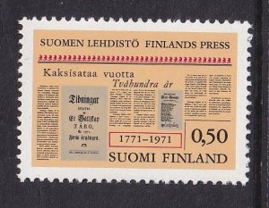 Finland  #506   MNH  1971   Finnish press