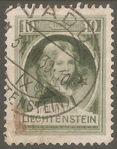 LIECHTENSTEIN Sc# 90 USED FVF Prince Francis I