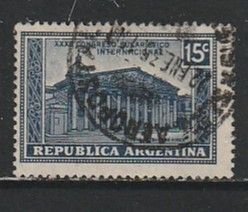 1934 Argentina - Sc 414 - used VF - single - Cathedral