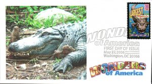#4033 American Alligator Junction FDC