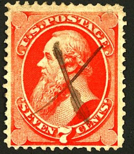 U.S. #149 USED PEN CANCEL