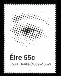 IRELAND SG1930 2009 BIRTH BICENTENARY OF LOUIS BRAILLE MNH