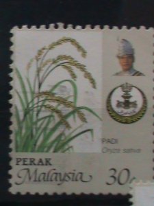 ​MALAYSIA-1986-MILITALARY AGRICULTURE MINT 5 STAMPS-#M46 -VERY FINE