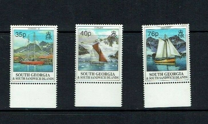 South Georgia: 1995  Sailing Ships, MNH 