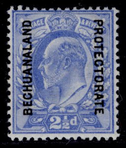 BECHUANALAND PROTECTORATE EDVII SG69, 2½d ultramarine, LH MINT. Cat £12.