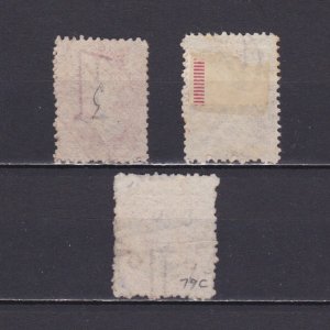TASMANIA 1865, SG# 70-77, CV £127, part set, Used