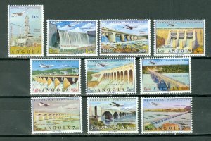 ANGOLA AIR #C26-35...SET...MNH...CV $21.00