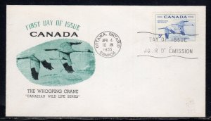 Canada #353 Wildlife FDC c428