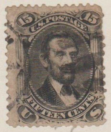 U.S. Scott #77 Lincoln Stamp - Used Single