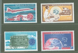 Dahomey #C221-C224  Single (Complete Set)