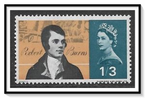 Great Britain #445 Robert Burns MH