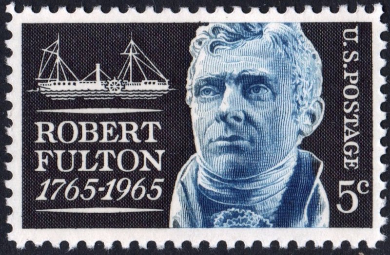 SC#1270 5¢ Robert Fulton Issue (1965) MNH