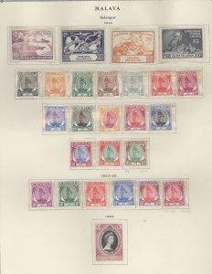 Selangor #76-101  Single (Complete Set)