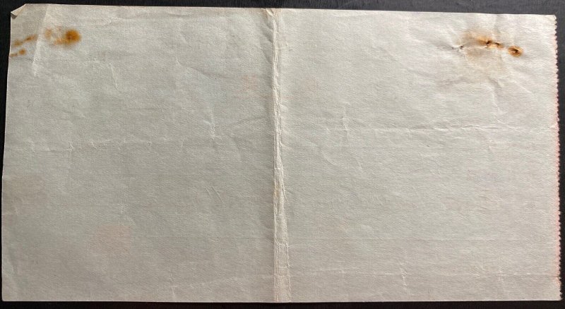 1950s Shanghai China Revenue Stamps Receipt Invoice cover Fulung Hong