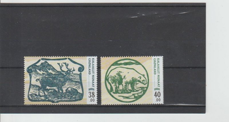 Greenland  Scott#  784-785  MNH  (2018 Greenlandic Banknotes)