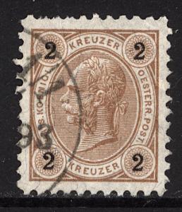 Austria 1890  Scott #52 used