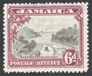 Jamaica Sc# 108 MH 1932 6p Priestman's River