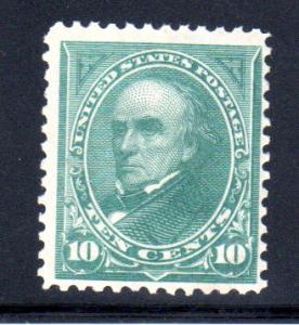 US Scott 258 F/VF Unused DOG LH CV 325     