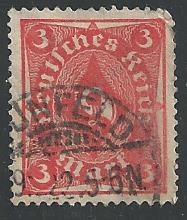 Germany #178, Post Horn, Used**-