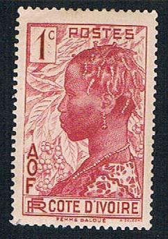 Ivory Coast 112 MLH Baoule Woman (BP7411)