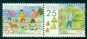 Kazakhstan 2007 EUROPA Stamps - The 100th Anniversary of Scouting MUH
